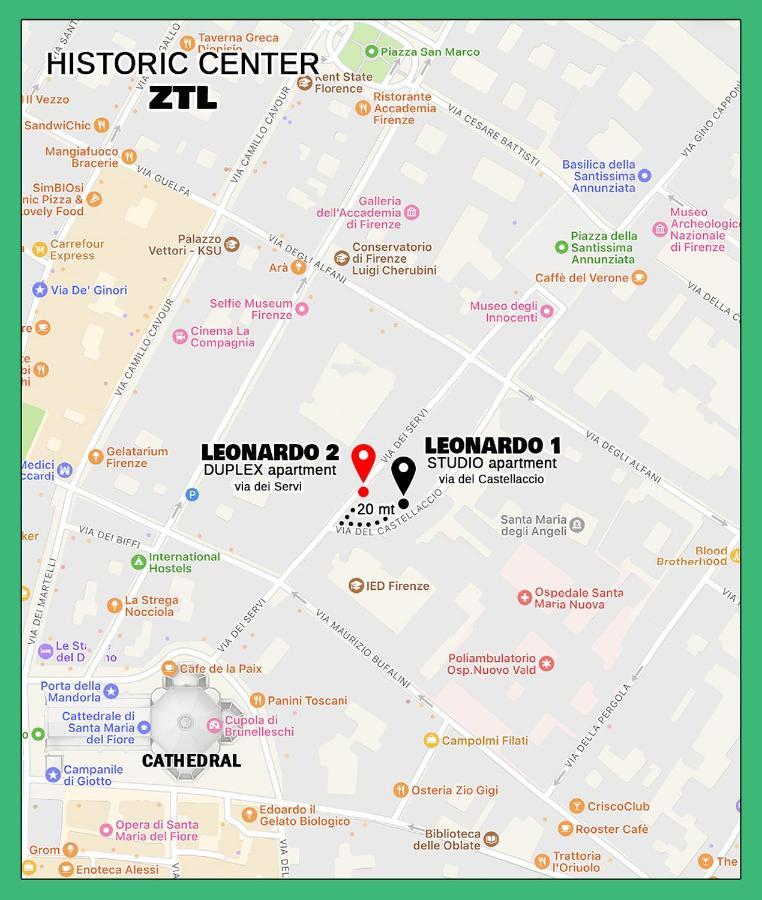 Leonardo Suites Флоренция Экстерьер фото